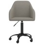 Swivel dining chairs 6 units light gray velvet by vidaXL, dining chairs - Ref: Foro24-3089821, Price: 378,04 €, Discount: %