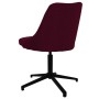 Silla de comedor giratoria tela morada de vidaXL, Sillas de comedor - Ref: Foro24-330901, Precio: 66,99 €, Descuento: %