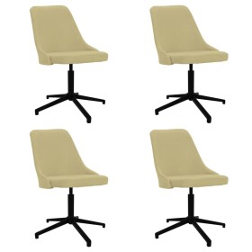 Swivel dining chairs 4 units green fabric by vidaXL, dining chairs - Ref: Foro24-3090213, Price: 240,99 €, Discount: %