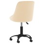 Swivel dining chairs 6 units cream velvet by vidaXL, dining chairs - Ref: Foro24-3089991, Price: 377,52 €, Discount: %