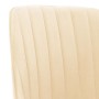 Swivel dining chairs 6 units cream velvet by vidaXL, dining chairs - Ref: Foro24-3089991, Price: 377,52 €, Discount: %