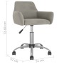 2pcs Light Gray Velvet Swivel Dining Chairs by vidaXL, dining chairs - Ref: Foro24-331074, Price: 119,29 €, Discount: %