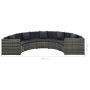 7-piece garden furniture set with gray synthetic rattan cushions by vidaXL, Garden sets - Ref: Foro24-44487, Price: 841,87 €,...