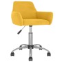 Swivel dining chairs 4 units yellow velvet by vidaXL, dining chairs - Ref: Foro24-3092683, Price: 230,99 €, Discount: %