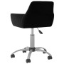 Swivel dining chairs 4 units black velvet by vidaXL, dining chairs - Ref: Foro24-3092682, Price: 241,77 €, Discount: %