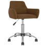 Swivel dining chairs 2 units brown velvet by vidaXL, dining chairs - Ref: Foro24-331082, Price: 120,99 €, Discount: %