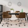 Swivel dining chairs 4 units brown velvet by vidaXL, dining chairs - Ref: Foro24-3092684, Price: 230,13 €, Discount: %