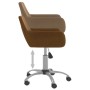 Swivel dining chairs 4 units brown velvet by vidaXL, dining chairs - Ref: Foro24-3092684, Price: 230,13 €, Discount: %