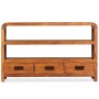 Solid acacia wood TV cabinet 90x30x55 cm by vidaXL, TV Furniture - Ref: Foro24-244681, Price: 264,99 €, Discount: %