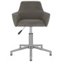 Dark Gray Velvet Swivel Dining Chair by vidaXL, dining chairs - Ref: Foro24-331086, Price: 78,72 €, Discount: %