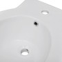 Hochwertiges weißes Keramik-Standbidet in runder Form von vidaXL, Bidets - Ref: Foro24-140665, Preis: 131,14 €, Rabatt: %