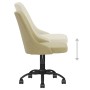 Swivel dining chairs 2 units green fabric by vidaXL, dining chairs - Ref: Foro24-330885, Price: 117,91 €, Discount: %