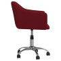 Drehbare Esszimmerstühle 2 Einheiten rot roter Stoff von vidaXL, Essstühle - Ref: Foro24-331182, Preis: 124,53 €, Rabatt: %