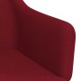 Drehbare Esszimmerstühle 2 Einheiten rot roter Stoff von vidaXL, Essstühle - Ref: Foro24-331182, Preis: 124,53 €, Rabatt: %