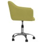 Swivel dining chairs 2 units green fabric by vidaXL, dining chairs - Ref: Foro24-331180, Price: 122,39 €, Discount: %