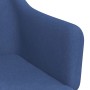 Sillas de comedor giratorias 2 unidades tela azul de vidaXL, Sillas de comedor - Ref: Foro24-331179, Precio: 124,53 €, Descue...