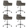 Swivel dining chairs 4 units dark gray velvet by vidaXL, dining chairs - Ref: Foro24-3092677, Price: 231,87 €, Discount: %