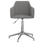 Sillas de comedor giratorias 2 unidades tela gris claro de vidaXL, Sillas de comedor - Ref: Foro24-331197, Precio: 124,47 €, ...