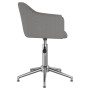 Swivel dining chairs 2 units light gray fabric by vidaXL, dining chairs - Ref: Foro24-331197, Price: 124,47 €, Discount: %