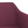 Swivel dining chairs 4 units purple fabric by vidaXL, dining chairs - Ref: Foro24-3092865, Price: 243,75 €, Discount: %