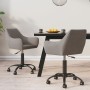 Swivel dining chairs 2 units light gray velvet by vidaXL, dining chairs - Ref: Foro24-330985, Price: 135,94 €, Discount: %