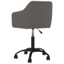 Swivel dining chairs 2 units dark gray velvet by vidaXL, dining chairs - Ref: Foro24-331222, Price: 122,15 €, Discount: %