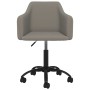 2pcs Light Gray Velvet Swivel Dining Chairs by vidaXL, dining chairs - Ref: Foro24-331221, Price: 122,15 €, Discount: %