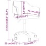 2 Stück drehbare Esszimmerstühle aus hellgrauem Samt von vidaXL, Essstühle - Ref: Foro24-331221, Preis: 122,99 €, Rabatt: %