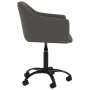 Swivel dining chairs 6 units dark gray velvet by vidaXL, dining chairs - Ref: Foro24-3092903, Price: 376,65 €, Discount: %