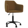 Swivel dining chairs, 2 units, brown velvet by vidaXL, dining chairs - Ref: Foro24-331229, Price: 122,97 €, Discount: %