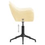 Swivel dining chairs 2 pcs cream velvet by vidaXL, dining chairs - Ref: Foro24-331016, Price: 138,97 €, Discount: %