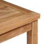 Mesa de jardín de madera maciza de teca 80x80x77 cm de vidaXL, Mesas de jardín - Ref: Foro24-44996, Precio: 216,99 €, Descuen...