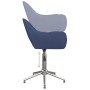 Swivel dining chairs 2 units blue fabric by vidaXL, dining chairs - Ref: Foro24-330967, Price: 138,67 €, Discount: %