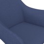 Swivel dining chairs 2 units blue fabric by vidaXL, dining chairs - Ref: Foro24-330967, Price: 138,67 €, Discount: %