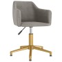 Swivel dining chairs 4 units light gray velvet by vidaXL, dining chairs - Ref: Foro24-3092957, Price: 269,99 €, Discount: %