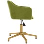 Swivel dining chairs 2 units light green velvet by vidaXL, dining chairs - Ref: Foro24-331279, Price: 137,36 €, Discount: %