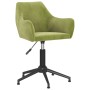 Silla de comedor giratoria de terciopelo verde claro de vidaXL, Sillas de comedor - Ref: Foro24-330999, Precio: 95,89 €, Desc...