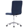 Sillas de comedor 2 unidades tela azul de vidaXL, Sillas de comedor - Ref: Foro24-283583, Precio: 109,94 €, Descuento: %