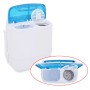 Mini washing machine with 2 drums 5.6 kg by vidaXL, Washing machines - Ref: Foro24-50549, Price: 165,69 €, Discount: %