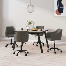 Swivel dining chairs 4 units dark gray velvet by vidaXL, dining chairs - Ref: Foro24-3092892, Price: 242,99 €, Discount: %