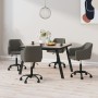 Swivel dining chairs 4 units dark gray velvet by vidaXL, dining chairs - Ref: Foro24-3092892, Price: 242,51 €, Discount: %