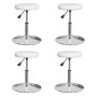 Sillas de comedor 4 unidades cuero sintético blanco de vidaXL, Sillas de comedor - Ref: Foro24-3085578, Precio: 135,12 €, Des...