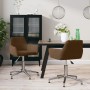 Swivel dining chairs 2 units brown velvet by vidaXL, dining chairs - Ref: Foro24-331104, Price: 120,02 €, Discount: %