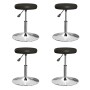 Sillas de comedor 4 unidades cuero sintético negro de vidaXL, Sillas de comedor - Ref: Foro24-3085579, Precio: 133,83 €, Desc...