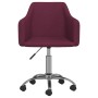 Sillas de comedor giratorias 2 unidades tela morada de vidaXL, Sillas de comedor - Ref: Foro24-331184, Precio: 122,78 €, Desc...