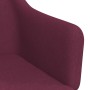 Sillas de comedor giratorias 2 unidades tela morada de vidaXL, Sillas de comedor - Ref: Foro24-331184, Precio: 122,78 €, Desc...