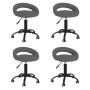 Swivel dining chairs 4 units dark gray velvet by vidaXL, dining chairs - Ref: Foro24-3085843, Price: 164,99 €, Discount: %