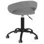 Swivel dining chairs 4 units gray velvet by vidaXL, dining chairs - Ref: Foro24-3085842, Price: 164,62 €, Discount: %