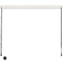 Toldo retráctil con LED color crema 200x150 cm de vidaXL, Toldos - Ref: Foro24-145923, Precio: 44,75 €, Descuento: %