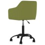 Silla de comedor giratoria de terciopelo verde claro de vidaXL, Sillas de comedor - Ref: Foro24-331213, Precio: 86,99 €, Desc...